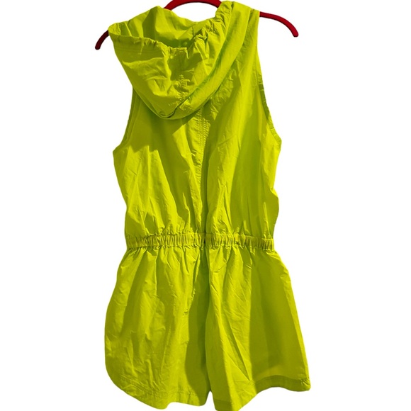 Free people movement yellow hooded romper sz x small NWOT - Picture 5 of 7